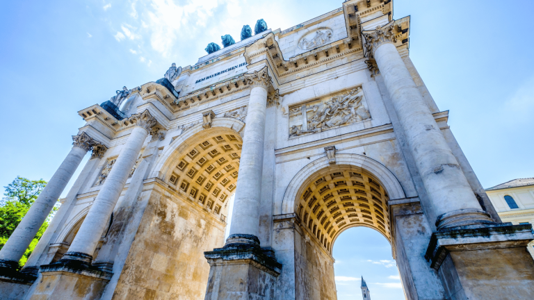 Stadtrundfahrt München Siegestor